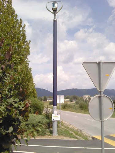 Velenje 2012-08-10.g., Energetsko samozadostna ulična svetilka
