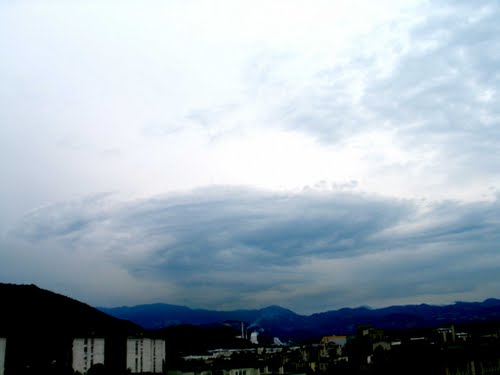 Šoštanj 2010-05-29. rotacija oblakov nad TEŠ