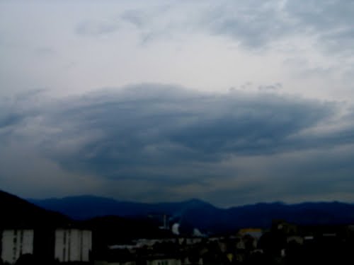 Šoštanj 2010-05-29. rotacija oblakov nad TEŠ